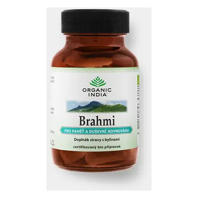 Organic India Brahmi 60 kapslí