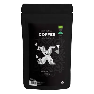 BrainMax Coffee Nicaragua, szemes kávé, BIO, 1000 g