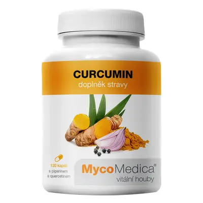 MycoMedica - Kurkumin optimális koncentrációban, 120 gyógynövényes kapszula
