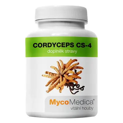 MycoMedica - Cordyceps CS-4 optimális koncentrációban, 90 gyógynövényes kapszula