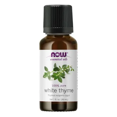 NOW® Foods NOW Essential Oil, White Thyme oil (fehér kakukkfűolaj), 30 ml