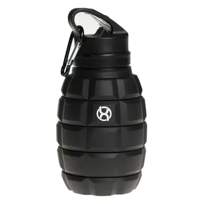 BrainMax Grenade palack, összecsukható szilikon kulacs, 580 ml Színek: Fekete