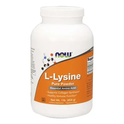 NOW® Foods NOW L-lizin (L-lizin) por, 454 g