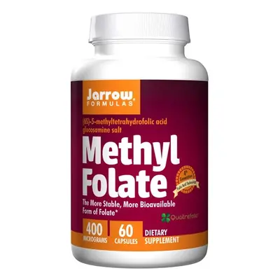 Jarrow Formulas Jarrow metil-folát (folsav aktív formája), 400 mcg, 60 kapszula