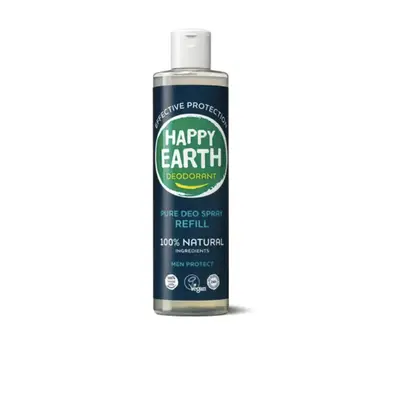 Happy Earth - Férfi dezodor, utántöltő, 300 ml