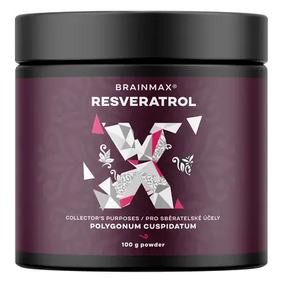 BrainMax Trans-Resveratrol Powder, Resveratrol Por, 100 g