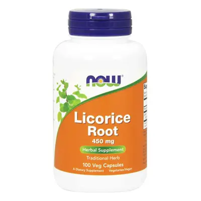 NOW® Foods NOW Licorice Root 450mg 100 kapszula