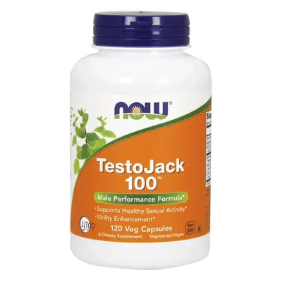 NOW® Foods NOW TestoJack 100, 60 növényi kapszulában