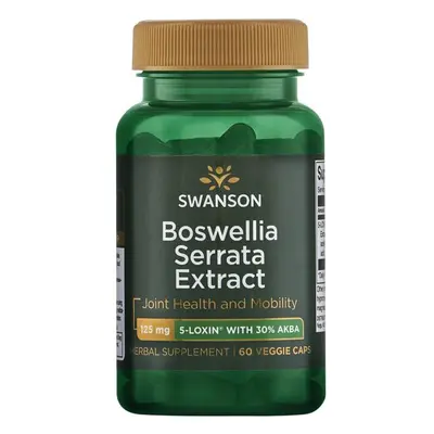Swanson Boswellia Serrata kivonat, 125 mg, 60 növényi kapszula