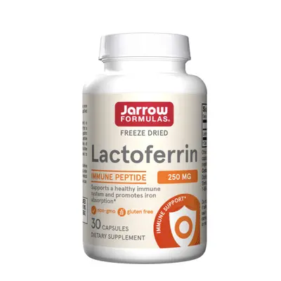Jarrow Formulas Jarrow Lactoferrin (laktoferrin), 250 mg, 30 db lágyzselé kapszula