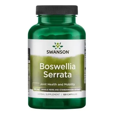 Swanson Boswellia Serrata (tömjénfűrész kivonat), 500 mg, 120 gyógynövényes kapszula