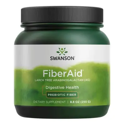 Swanson FiberAid vörösfenyőfa Arabinogalactan AG (prebiotikus rost), 250 g