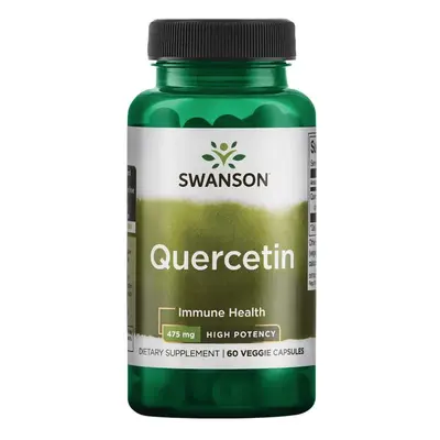 Swanson nagy hatású kvercetin, 475 mg, 60 növényi kapszula
