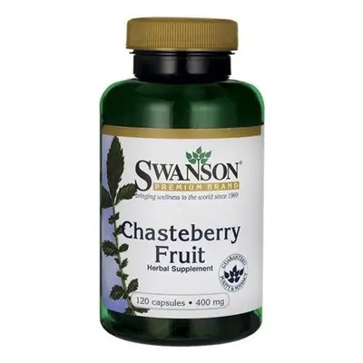 Swanson Chasteberry Fruit, Barátcserje, 400 mg, 120 kapszula
