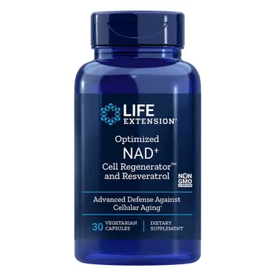 Life Extension optimalizált NAD + Cell Regenerator ™ és resveratrol, nikotinamid és resveratrol,