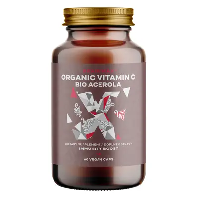 BrainMax Organic C vitamin BIO Acerola, C-vitamin az Acerolából, 60 db növényi kapszula