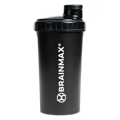 BrainMax műanyag shaker, fekete, 700 ml