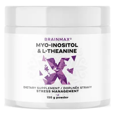 BrainMax L-Theanine & Myo-inozitol, 150 g