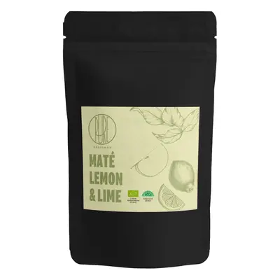 BrainMax Pure Maté Lemon & Lime, citrom és lime, BIO, 50 g Térfogat: 50 g