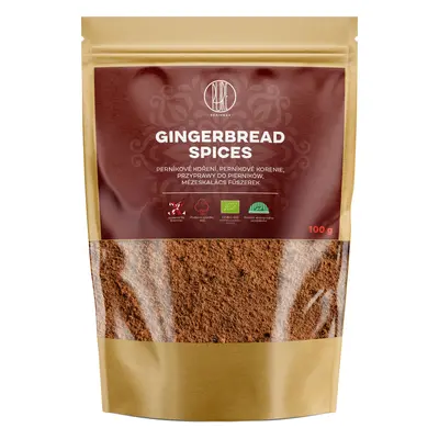 BrainMax Pure Gingerbread Spice, Mézeskalács fűszer, BIO, 100 g