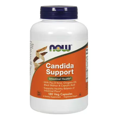 NOW® Foods NOW Candida Support, 180 növényi kapszulában