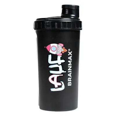 BrainMax Lauf műanyag shaker, fekete, 700 ml