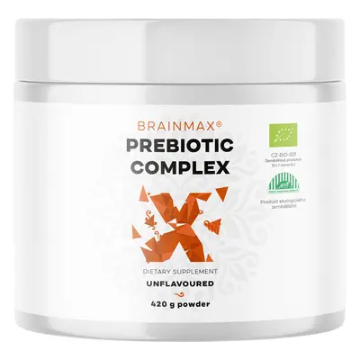 BrainMax Prebiotikus Complex, prebiotikus keverék, BIO, 420 g