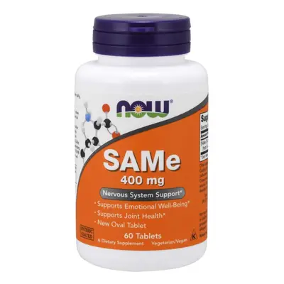 NOW® Foods NOW SAMe (S-adenosylmethionin), 400 mg, 60 tabletta