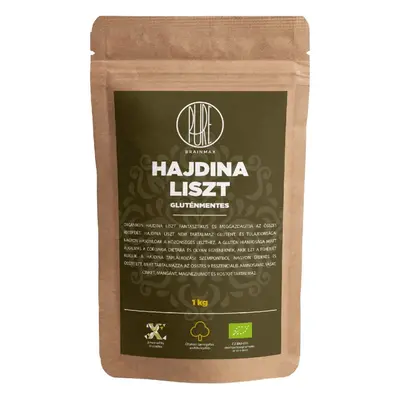 BrainMax Pure hajdina liszt - gluténmentes BIO, 1 kg