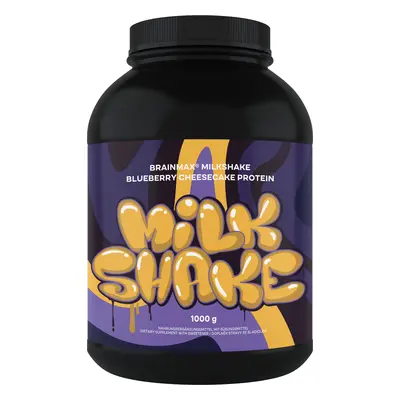 BrainMax Milkshake Protein, BIO, 1000 g Íz: Áfonyás sajttorta