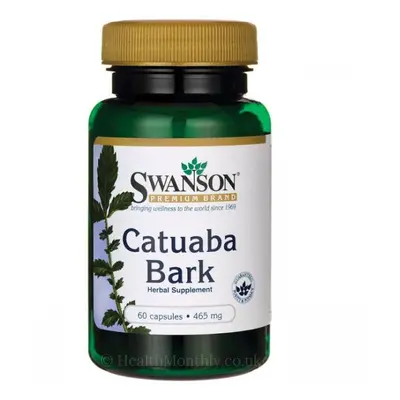 Swanson Catuaba kéreg (Katuaba), 465 mg 60 kapszula