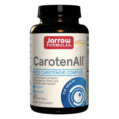 Jarrow Formulas Jarrow CarotenAll®, egészséges látás, 60 kapszula