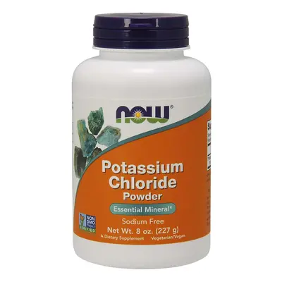 NOW® Foods NOW Potassium Chloride powder, por, 227 g