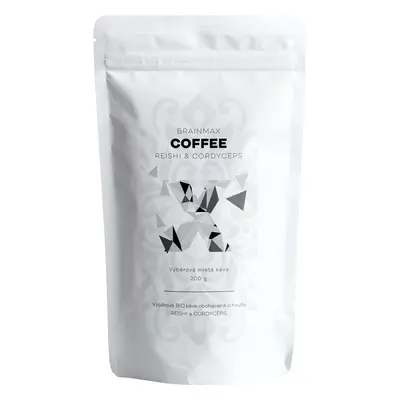 BrainMax Coffee - BIO kávé gyógygombákkal, Reishi & Cordyceps, 200g