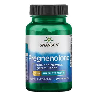 Swanson Pregnenolone 50 mg, 60 kapszula