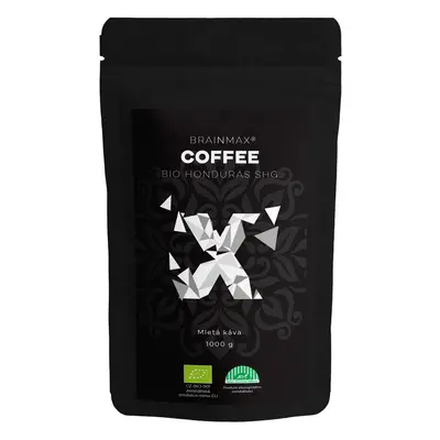 BrainMax Coffee Honduras SHG kávé, őrölt, BIO, 1000 g