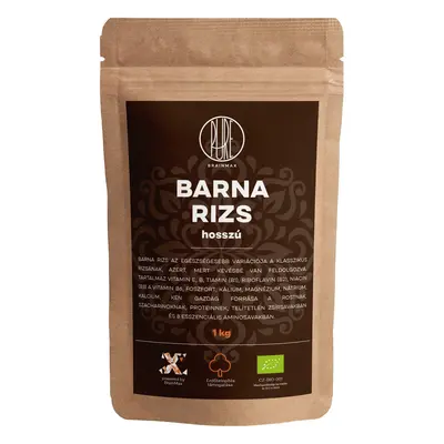 BrainMax Pure Barna Rizs, hosszú BIO, 1kg