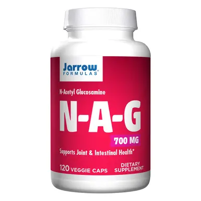 Jarrow Formulas NAG (N-acetil-D-glükózamin) 700 mg, 120 gyógynövény kapszula