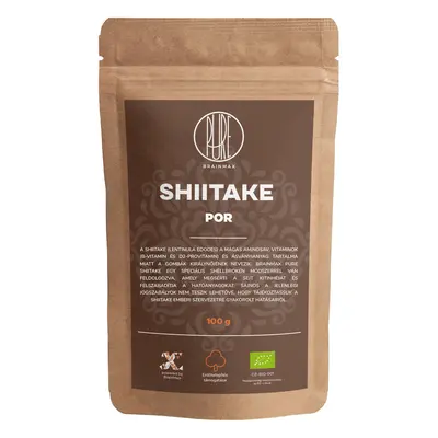 BrainMax Pure Shiitake por, BIO 100g