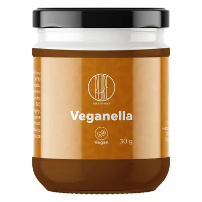 BrainMax Pure Veganella 30 g, Mogyorókrém tejcsokoládéval, 30 g