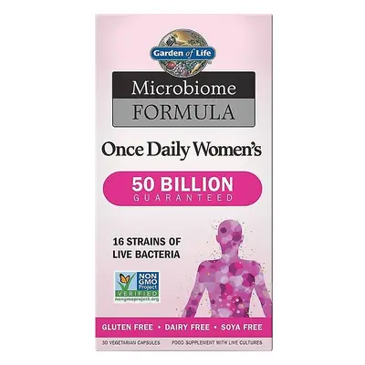 Garden of life Dr. Formulált probiotikumok naponta egyszer Nők, 50 milliárd CFU, 16 törzs, 30 gy