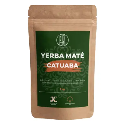 BrainMax Pure Organic Yerba Maté, Catuaba, 1000 g