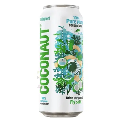 Coconaut Pure Young Coconut Water, kókuszvíz, 500 ml