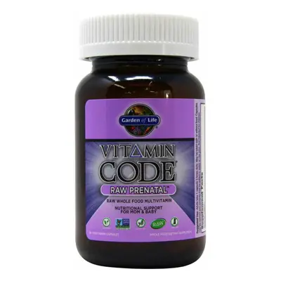 Garden of Life Vitamin Code RAW Prenatal (multivitamin terhes nők számára), 30 gyógynövényes kap