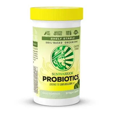 Sunwarrior Probiotics 30 V-Caps, Probiotics, 30 Vegán kapszula