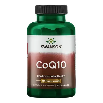 Swanson CoQ10 (Q10 koenzim), 200 mg, 90 kapszula