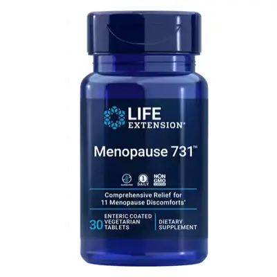 Life Extension LifeExtension Menopauza, menopauza támogatása, 30 db bélben oldódó tabletta