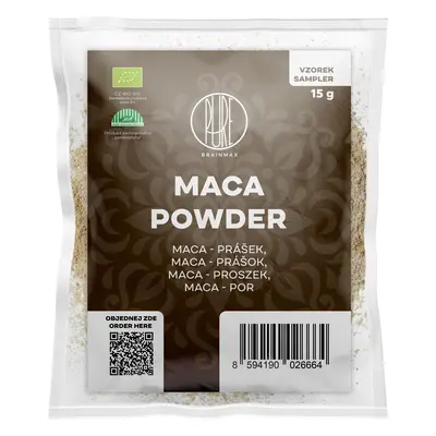 BrainMax Pure Maca BIO por - minta 15 g