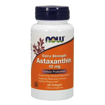 NOW® Foods NOW Astaxanthin, 10 mg, 60 softgel kapszula