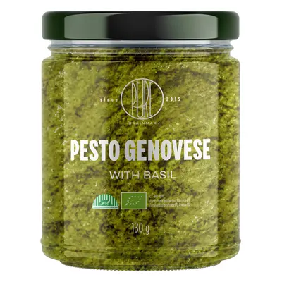 BrainMax Pure Pesto Genovese, bazsalikomos pesto, BIO Térfogat: 950 g